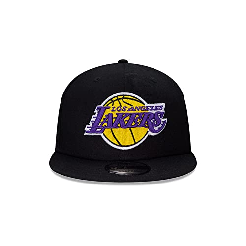 Nba Los Angeles Lakers Men'S 9Fifty Team Color Basic Snapback Cap, One Size, Black