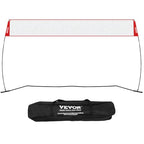 Vevor Freestanding Volleyball Training Net For Indoor Or Outdoor Use, Adjustable Height Portable Net System With Carrying Bag, P