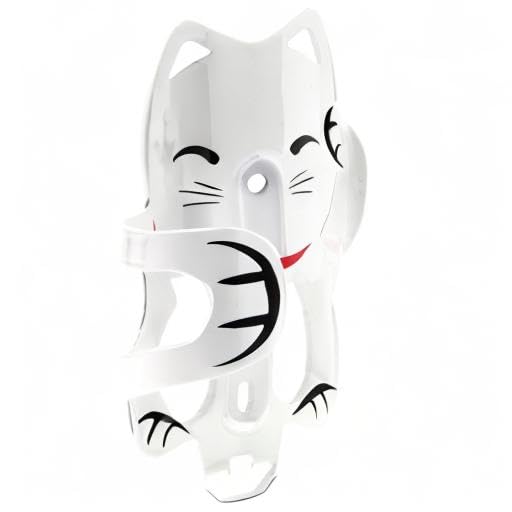 Portland Design Works  Lucky Cat Cage  Bicycle Water Bottle Cage, White