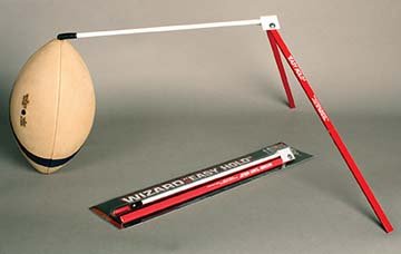 Markwort Wizard Kicking Stix Football Holder.,Red,White