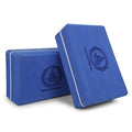 Vedam High Density Eva Foam Yoga Block Set Of 2 For Men & Women | Improve Strength & Aid Balance (Royal Blue)