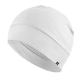 Bismaadh Cotton Skull Caps For Men Women, Lightweight Beanie Sleep Hats Breathable Helmet Liner White, Free Size