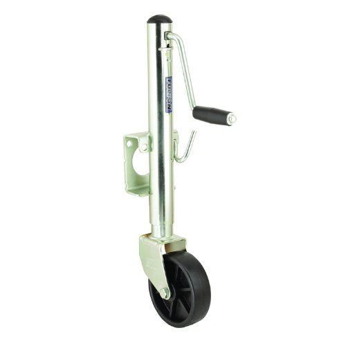 Fulton Marine/Utility Swivel Jack, 1200-Pound With Weld-On, 6-Inch Wheel