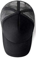 Baseball Cap Adjustable Free Size Summer Hat For Men, Women, Sports, Running, Outdoor Activities, Black