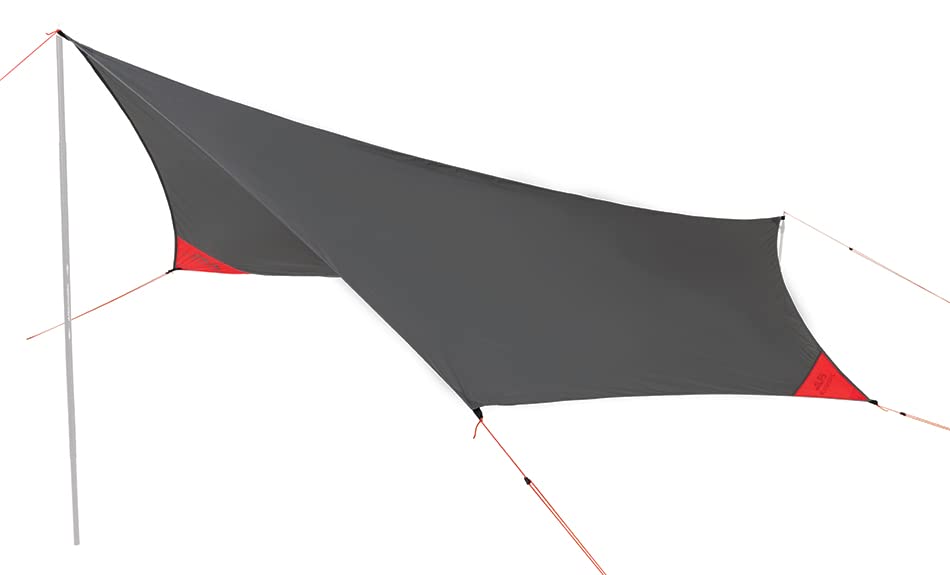 Alps Mountaineering Ultra-Light Tarp Shelter - Charcoal/Red
