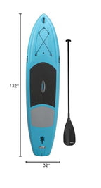Lifetime Amped Hardshell Paddleboard With Paddle, 11, Glacier Blue