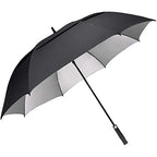 G4Free 62 Inch Extra Large Windproof Golf Umbrella Automatic Open Umbrella Double Canopy Vented Anti Uv Sun Protection Oversize 