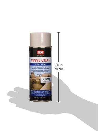 Sem M25203 Formula Boat Grey Marine Vinyl Coat - 16 Oz.