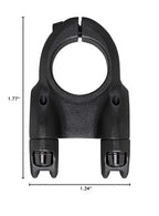 Spank Spoon 350 Stem,Black,45Mm Chamfered Bar Clamp, Ultra-Short Stack Height, Bicycle Stem, Ideal For Astm 5, All Mountain, End