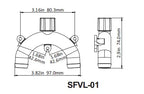 Seaflo Vented Loop Choose Size And Pack Quantity (3/4'', 1-Pack)