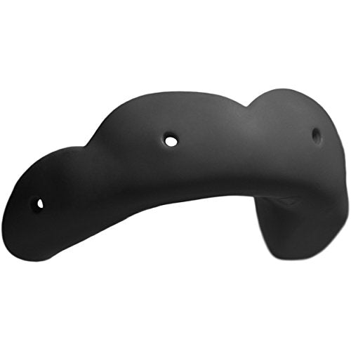 Sisu Go Minimalist Sports Mouth Guard For Basketball, Soccer, -Baseball, Custom Fit For Youthadults, Charcoal Black