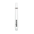 Unicorn Gripper 3 Dart Shaft Stem Set, 3 Shafts, Size Short - 34.4mm, White