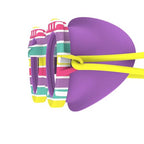 Speedo 87750705160111Sz Kids Sunny G Pop Sea Shells Print Sweet Purple Rainbow Pop/Clear 1Sz