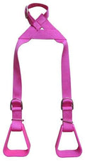Showman Heavy Duty Nylon Adjustable Buddy Stirrups (Black)