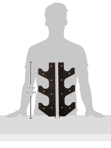 Cap Barbell Horizontal 3 Bar Wall Rack