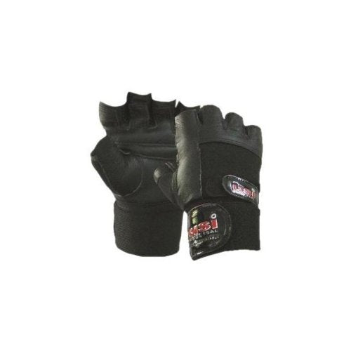 USI 733AP Fitness Gloves Contact wrap Double Strap XLarge Black