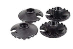 Mons Peak Ix Trekking Hiking Ski Poles Mud Snow Baskets 50 Mm (4 Pack) Replacement Screw On