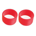 Atorse 5X 2Pcs Silicone Tennis Racket Grip Ring Racquet Handle Overgrip Loop Red|Sporting Goods|Tennis & Racquet Sports|Tennis|G
