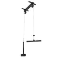 IRIS_Fitness CeilingMounted LAT Station Pull Down Cable Machine for Strength Training