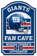 New York Giants Wood Sign - 11x17 Fan Cave Design