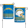 Los Angeles Chargers Flag 12x18 Garden Style 2 Sided