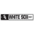 Chicago White Sox Sign 3.75x19 Plastic Street Style - Special Order