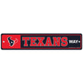 Houston Texans Sign 3.75x19 Plastic Street Style - Special Order