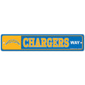 Los Angeles Chargers Sign 3.75x19 Plastic Street Style - Special Order