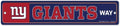 New York Giants Sign 3.75x19 Plastic Street Style - Special Order