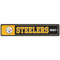 Pittsburgh Steelers Sign 3.75x19 Plastic Street Style - Special Order
