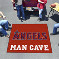 Los Angeles Angels Man Cave Tailgater Rug  5ft. x 6ft.