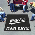 Chicago White Sox Man Cave Tailgater Rug  5ft. x 6ft.