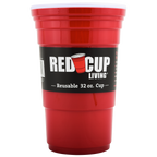 Redcupliving 32oz Reusable Party Cups, Pack of 6, Leakproof & BPA-Free