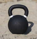 36 kg (80 lb) Powder-Coated Cast-Iron Kettlebell – Black | SoCal Kettlebellz