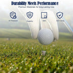 Swing Rex Premium 3-in-1 Golf Mat 24"x24" – Tri-Turf Practice Mat – Foldable Non-Slip Base