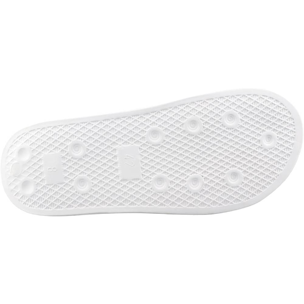 Youth Camo Soccer Slide Sandals - White - Vizari Sports