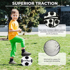 Bolt Firm Ground Soccer Shoes -White/Black/Silver - Vizari Sports