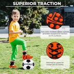 Impact Firm Ground Soccer Shoes -Orange/Silver - Vizari Sports