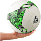 Vizari Toledo Soccer Ball – White/Neon Green