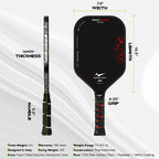 Nightblade Pickleball Paddle - 14mm
