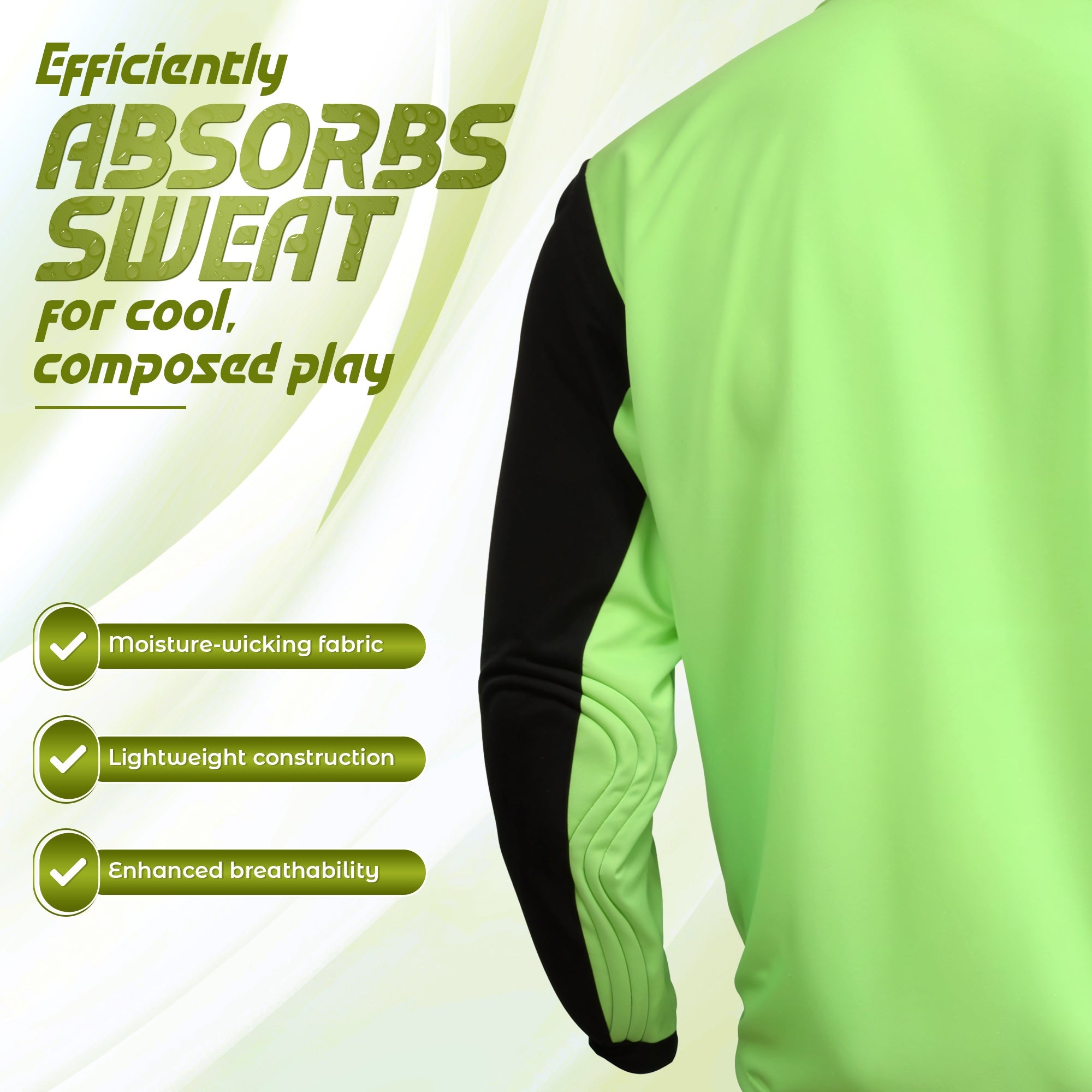 Vizari Vallejo Goalkeeper Jersey – Green/Black