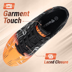 Vizari Lucia Junior Firm Ground Soccer Cleats - Black/Orange