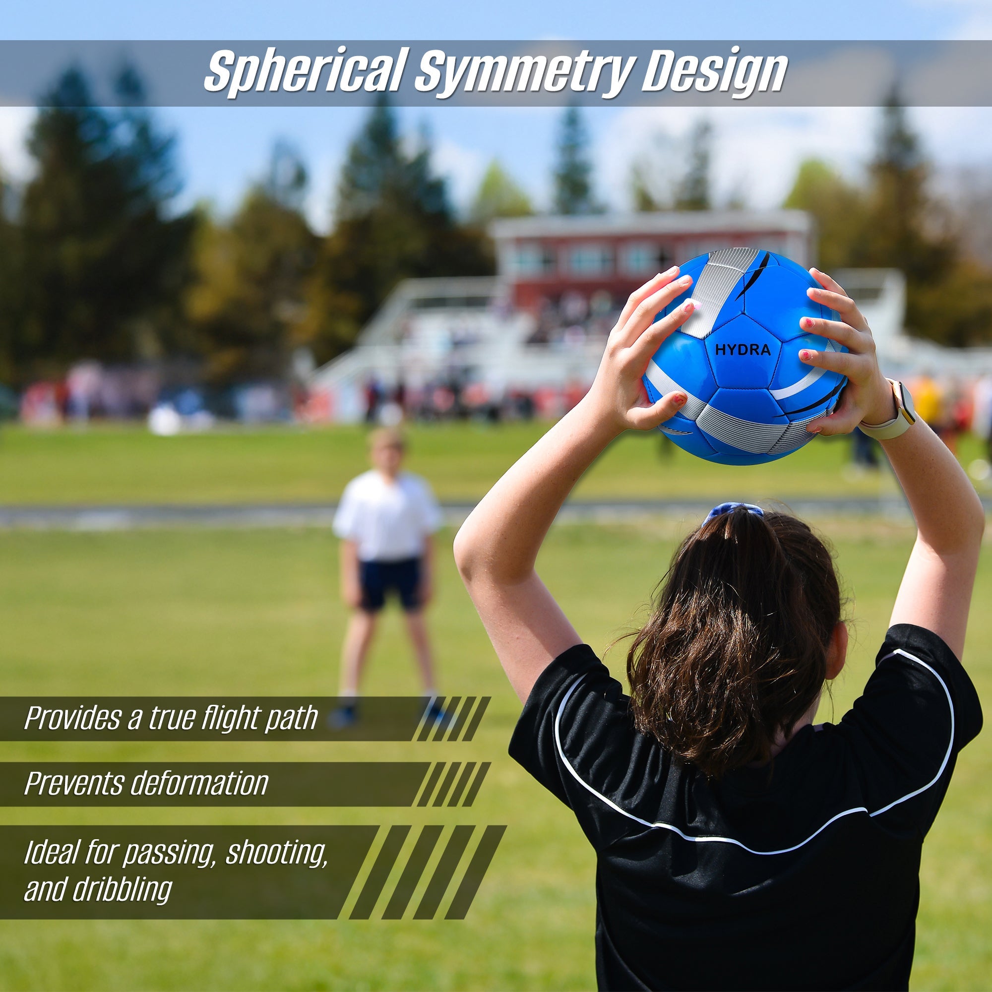 Vizari Hydra Soccer Ball – Blue