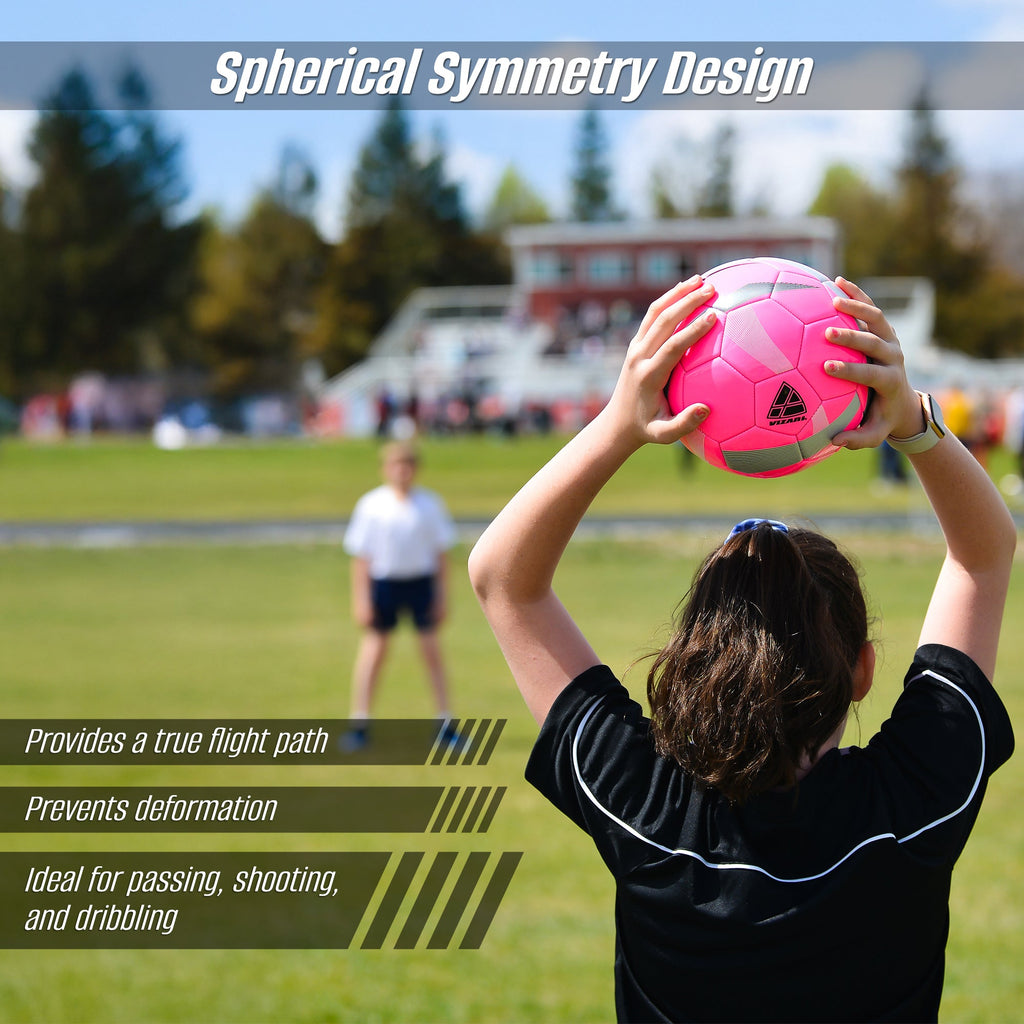 Vizari Hydra Pink Soccer Ball