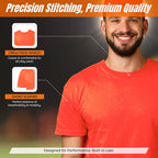 Performance T-Shirt Neon-Orange - Vizari Sports