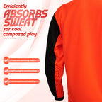 Vallejo Goalkeeper Jersey - Orange/Black - Vizari Sports