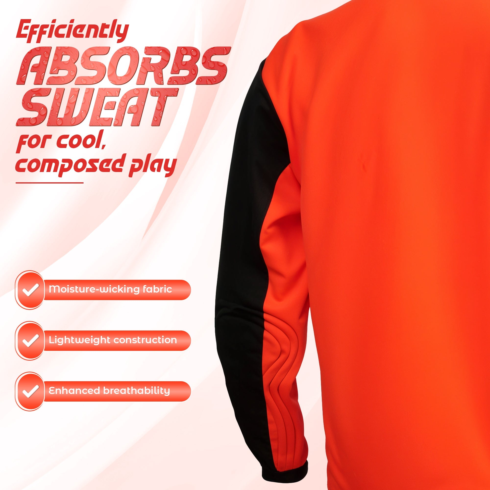 Vallejo Goalkeeper Jersey - Orange/Black - Vizari Sports