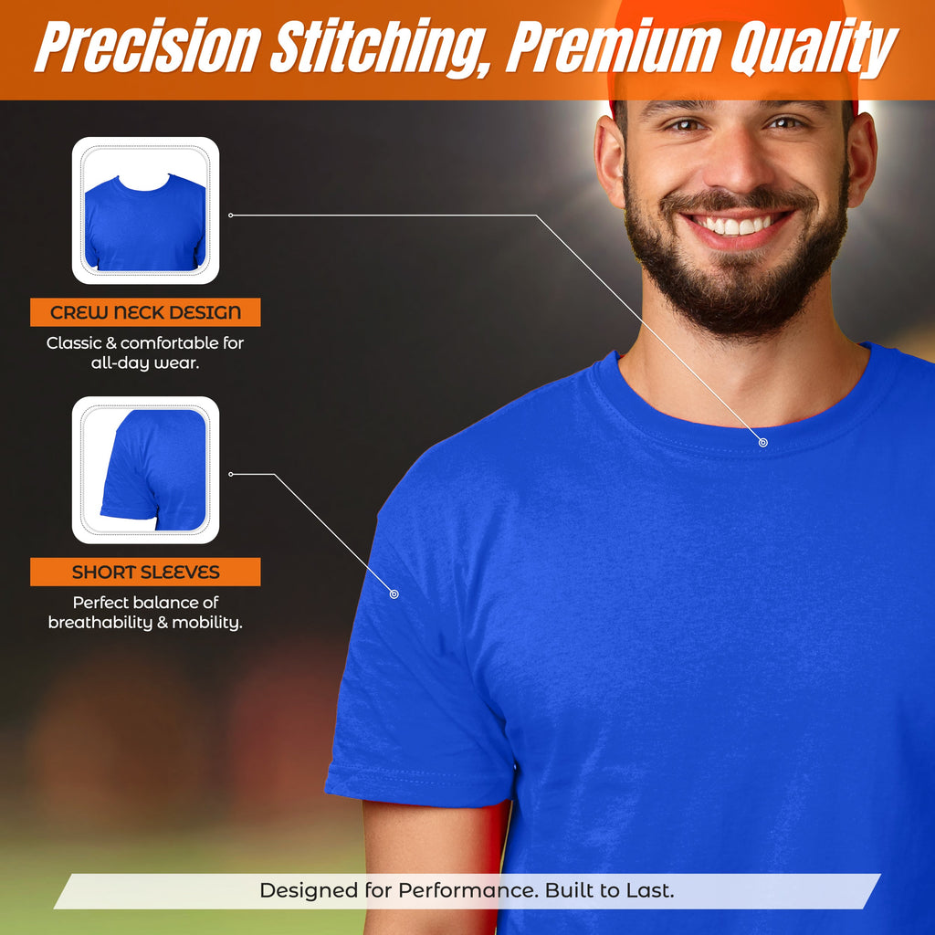 Vizari Performance T-Shirt for Men – Royal Blue