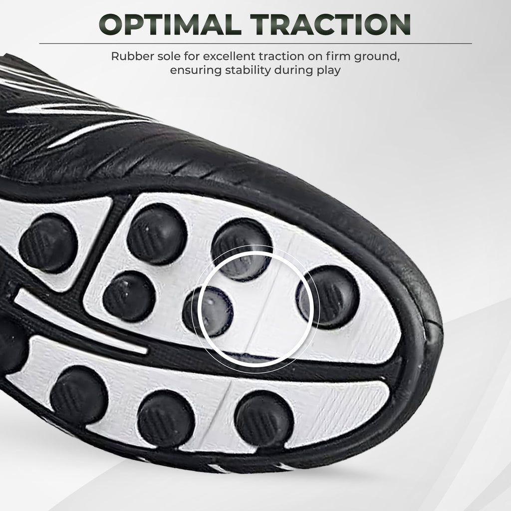 Boca Firm Ground Soccer Shoes -Black/White - Vizari Sports