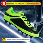 Vizari Infinity Youth Firm Ground Soccer Cleats – Green/Black